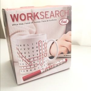 NEW Genuine Fred Work Search Office Mug